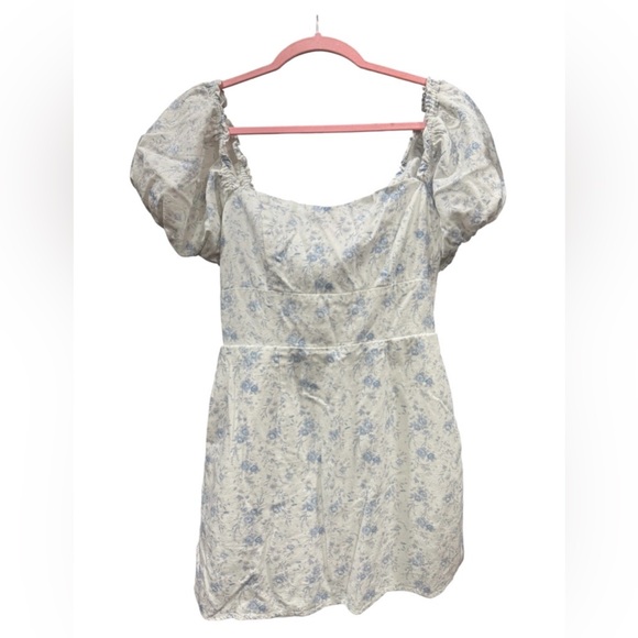 Mi Ami for Francesca’s Erin Floral Square Neck Dress Sz Small - Picture 3 of 3